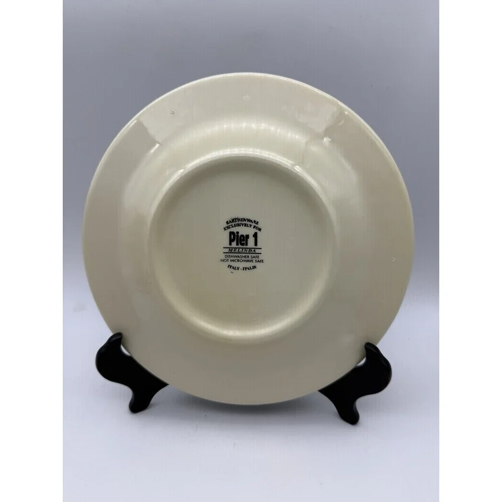 Vintage Pier 1 Melinda Salad Plate 8.25